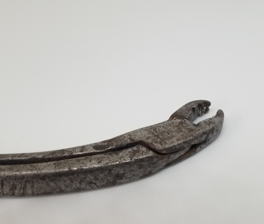 ÜZERİ HAYAT AĞACI FORMLU USTA DAMGALI OSMANLI DÖNEMİ EL YAPIMI DİŞÇİ PENSİ