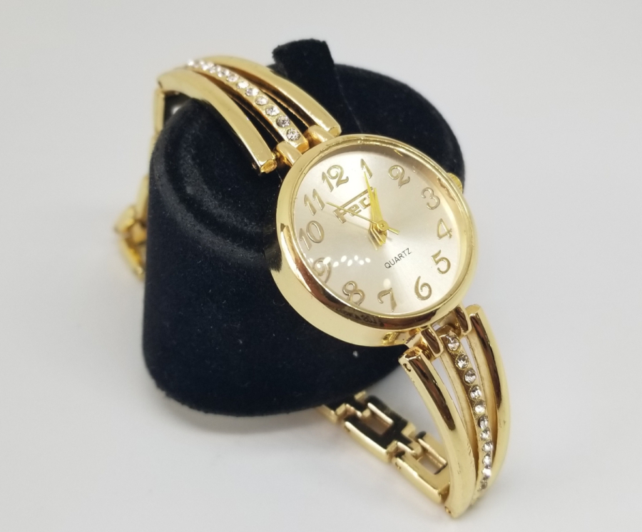 ALTIN KAPLAMA NOSTALJİK KOL SAATİ