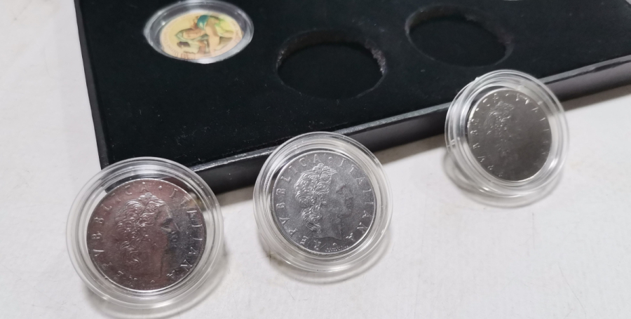 SİSTİNE ŞAPEL'İNİN 500 YILLIK FRENKSLERİ GÖRSELLİ GÜMÜŞ KAPLAMA HATIRA PARA LOTU