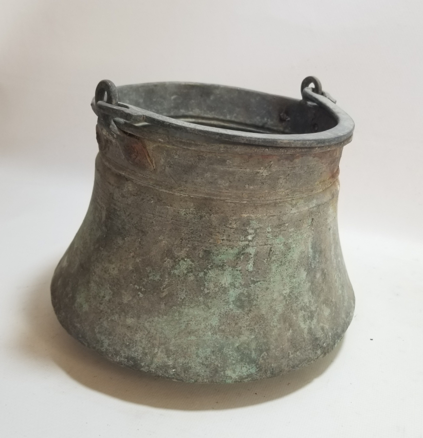 OSMANLI DÖNEMİ BAKIR YOĞURT BAKRACI