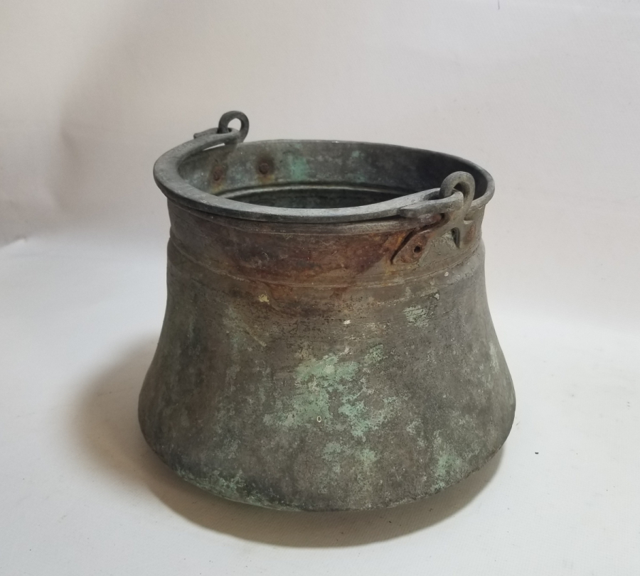 OSMANLI DÖNEMİ BAKIR YOĞURT BAKRACI