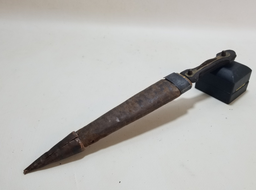 OSMANLI DÖNEMİ ORİJİNAL KININDA ÇERKES KAMASI