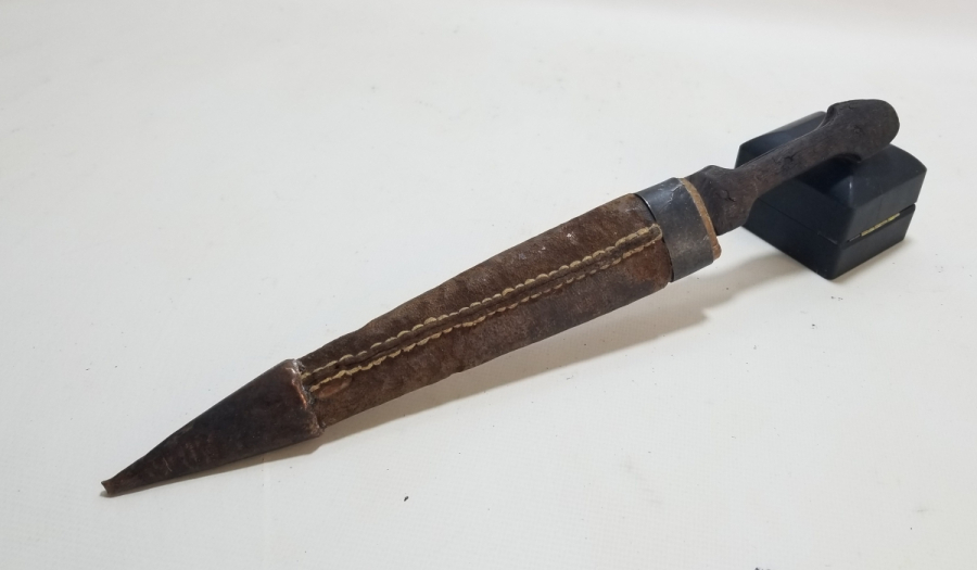 OSMANLI DÖNEMİ ORİJİNAL KININDA ÇERKES KAMASI