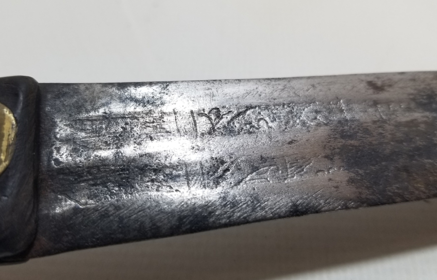 OSMANLI DÖNEMİ ORİJİNAL KININDA ÇERKES KAMASI