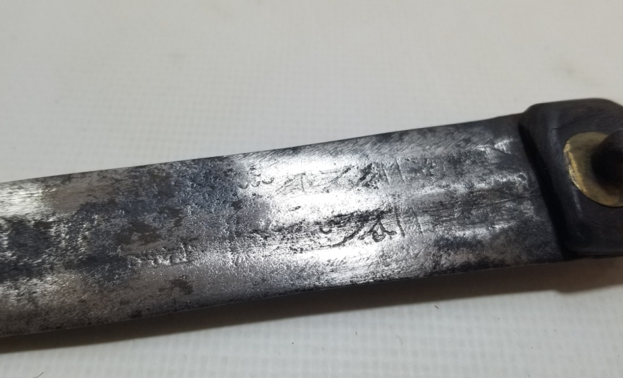 OSMANLI DÖNEMİ ORİJİNAL KININDA ÇERKES KAMASI