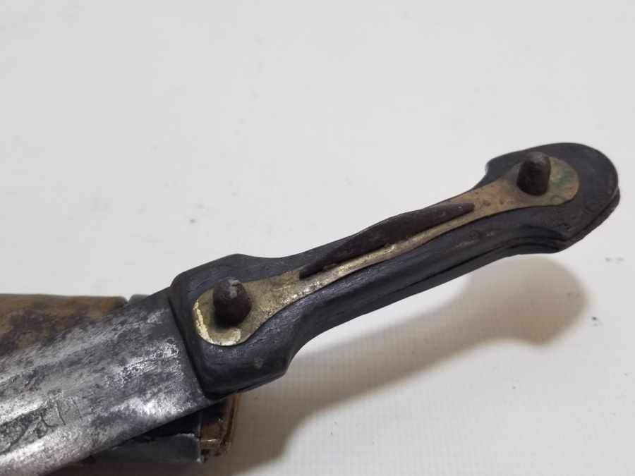 OSMANLI DÖNEMİ ORİJİNAL KININDA ÇERKES KAMASI