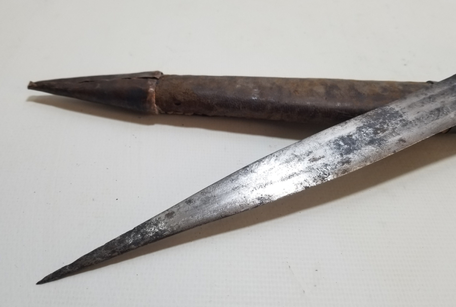 OSMANLI DÖNEMİ ORİJİNAL KININDA ÇERKES KAMASI