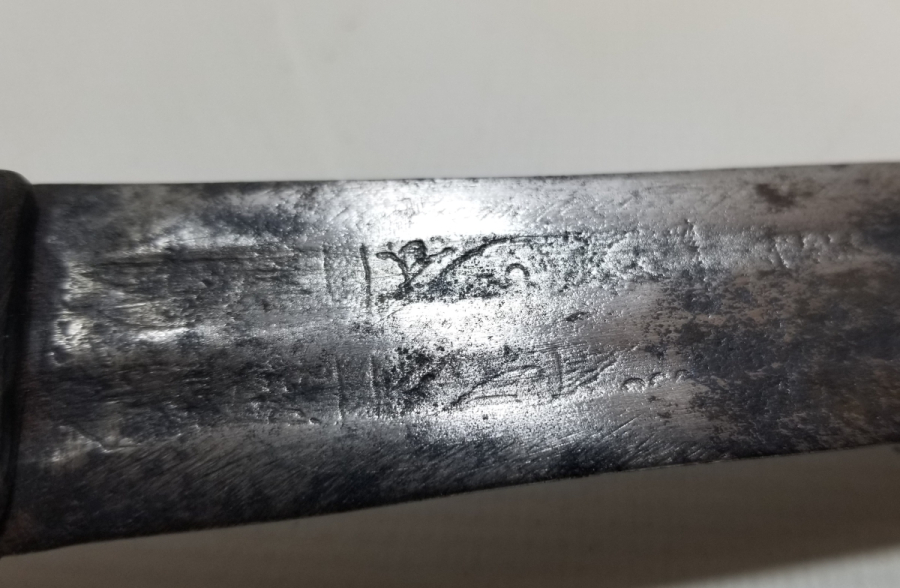 OSMANLI DÖNEMİ ORİJİNAL KININDA ÇERKES KAMASI