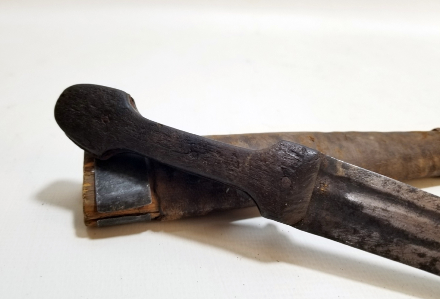 OSMANLI DÖNEMİ ORİJİNAL KININDA ÇERKES KAMASI