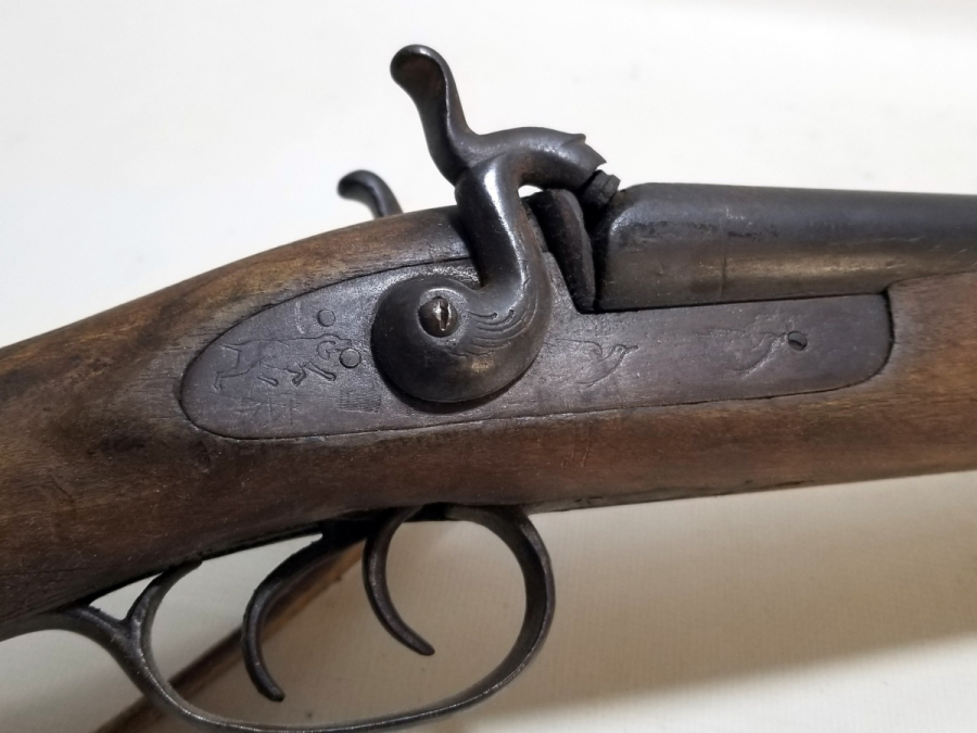 RUM USTA A.XANTHOS YAPIMI OSMANLI DÖNEMİ NADİR ÇİFTE DOLMA TÜFEK