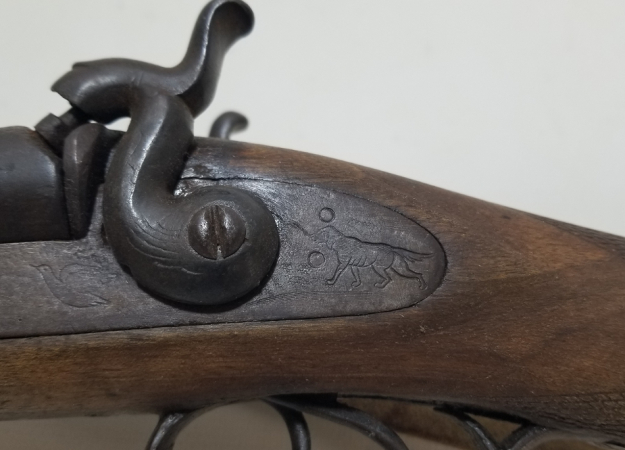 RUM USTA A.XANTHOS YAPIMI OSMANLI DÖNEMİ NADİR ÇİFTE DOLMA TÜFEK