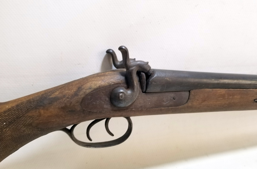 RUM USTA A.XANTHOS YAPIMI OSMANLI DÖNEMİ NADİR ÇİFTE DOLMA TÜFEK