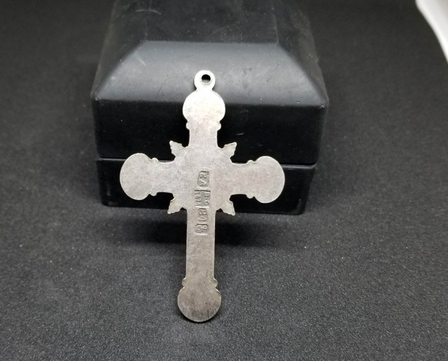 1874 TARİHLİ ÇARLIK RUSYASI GÜMÜŞ HAÇ