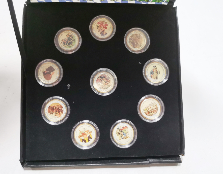 ORİJİNAL KUTUSUNDA SINIRLI BASKI OCTOBERFEST'İN 200. YILI ANISINA BASILMIŞ HATIRA PARA KOLEKSİYONU