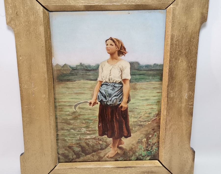 PORSELEN ÜZERİ BASKI SANATÇI İMZALI TABLO - PANO