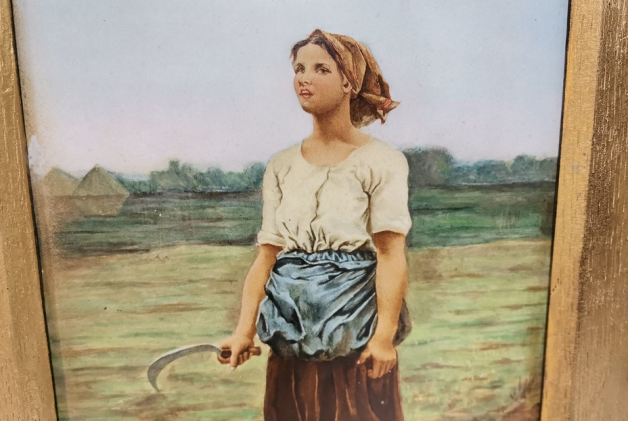 PORSELEN ÜZERİ BASKI SANATÇI İMZALI TABLO - PANO