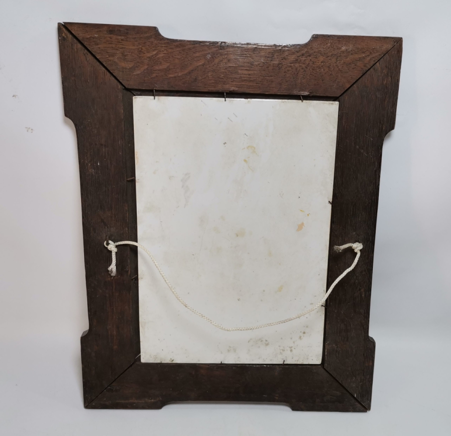 PORSELEN ÜZERİ BASKI SANATÇI İMZALI TABLO - PANO