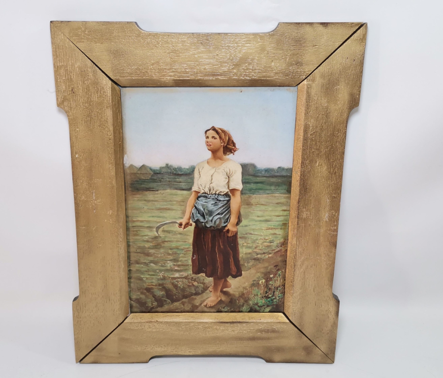 PORSELEN ÜZERİ BASKI SANATÇI İMZALI TABLO - PANO