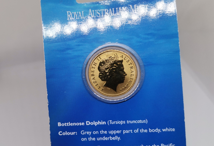 ALTIN KAPLAMA AVUSTRALYA HATIRA 1 DOLAR