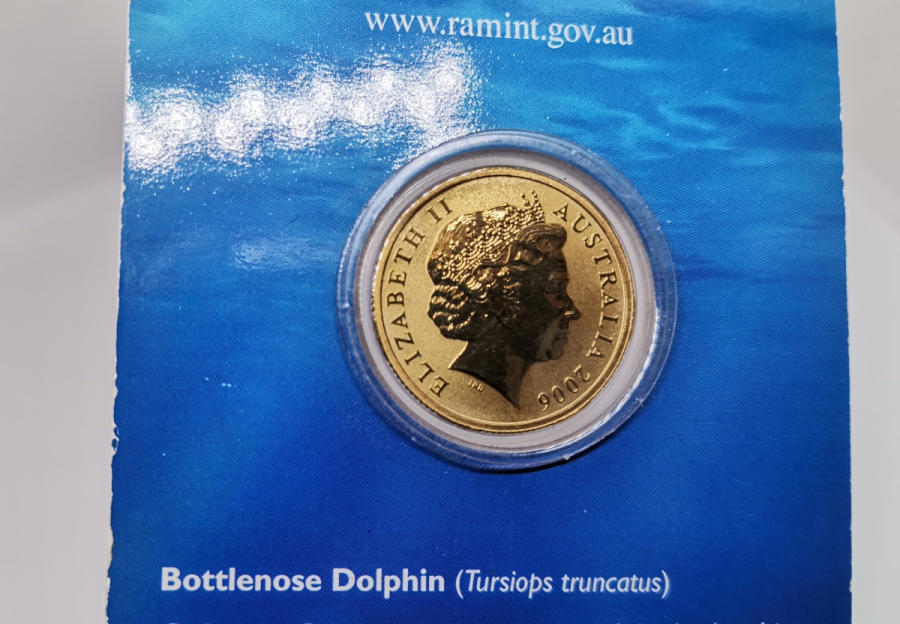 ALTIN KAPLAMA AVUSTRALYA HATIRA 1 DOLAR