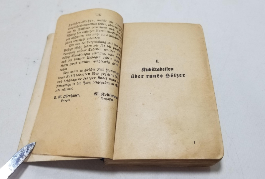 1942 TARİHLİ ALMANCA KİTAP