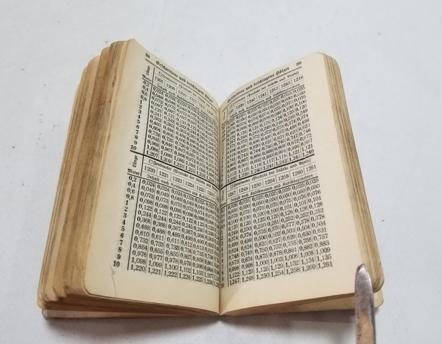 1942 TARİHLİ ALMANCA KİTAP