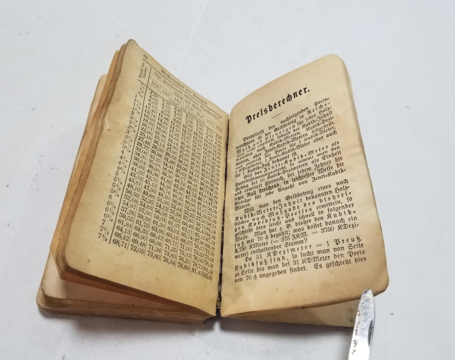 1942 TARİHLİ ALMANCA KİTAP