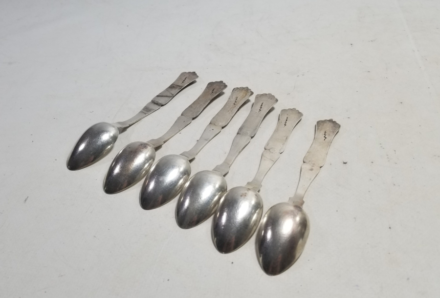 İLK KEZ GÖRÜLEN CUMHURİYET TUĞRALI ÇOK NADİR TATLI KAŞIĞI TAKIMI