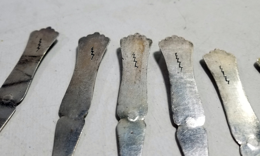 İLK KEZ GÖRÜLEN CUMHURİYET TUĞRALI ÇOK NADİR TATLI KAŞIĞI TAKIMI