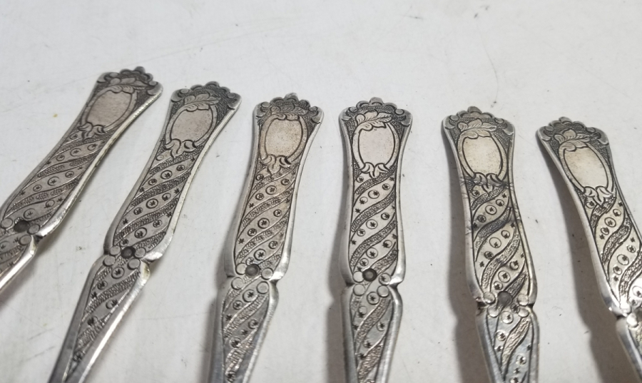 İLK KEZ GÖRÜLEN CUMHURİYET TUĞRALI ÇOK NADİR TATLI KAŞIĞI TAKIMI