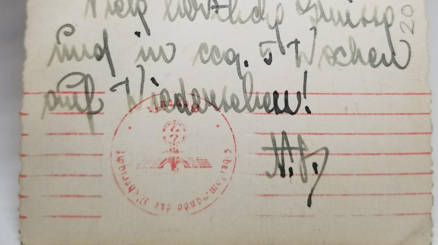 İSTANBUL ÜNİVERSİTESİ GÖRSELLİ VE NAZİ DAMGALI 2. DÜNYA SAVAŞI DÖNEMİ NADİR KARTPOSTAL