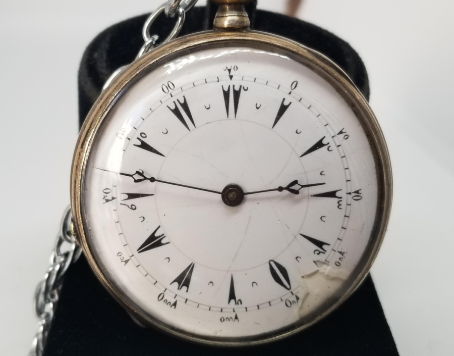 OSMANLI DÖNEMİ GÜMÜŞ KASA CEP SAATİ