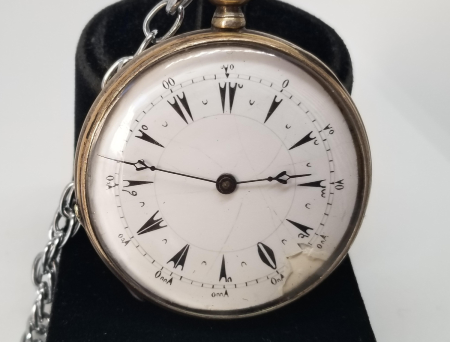 OSMANLI DÖNEMİ GÜMÜŞ KASA CEP SAATİ