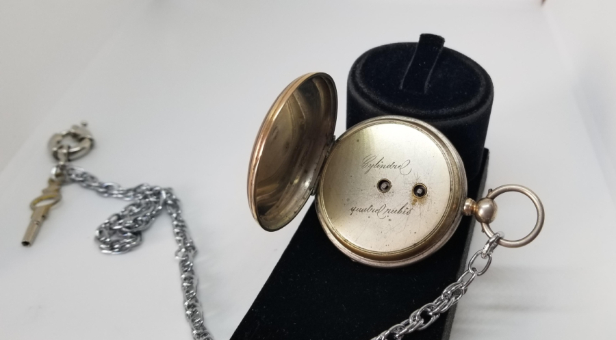 OSMANLI DÖNEMİ GÜMÜŞ KASA CEP SAATİ