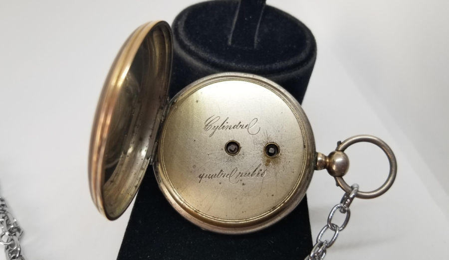 OSMANLI DÖNEMİ GÜMÜŞ KASA CEP SAATİ