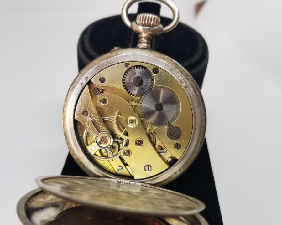 OSMANLI DÖNEMİ SAVATLI GÜMÜŞ NADİR CEP SAATİ