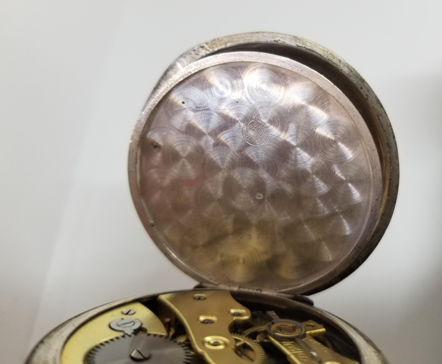 OSMANLI DÖNEMİ SAVATLI GÜMÜŞ NADİR CEP SAATİ