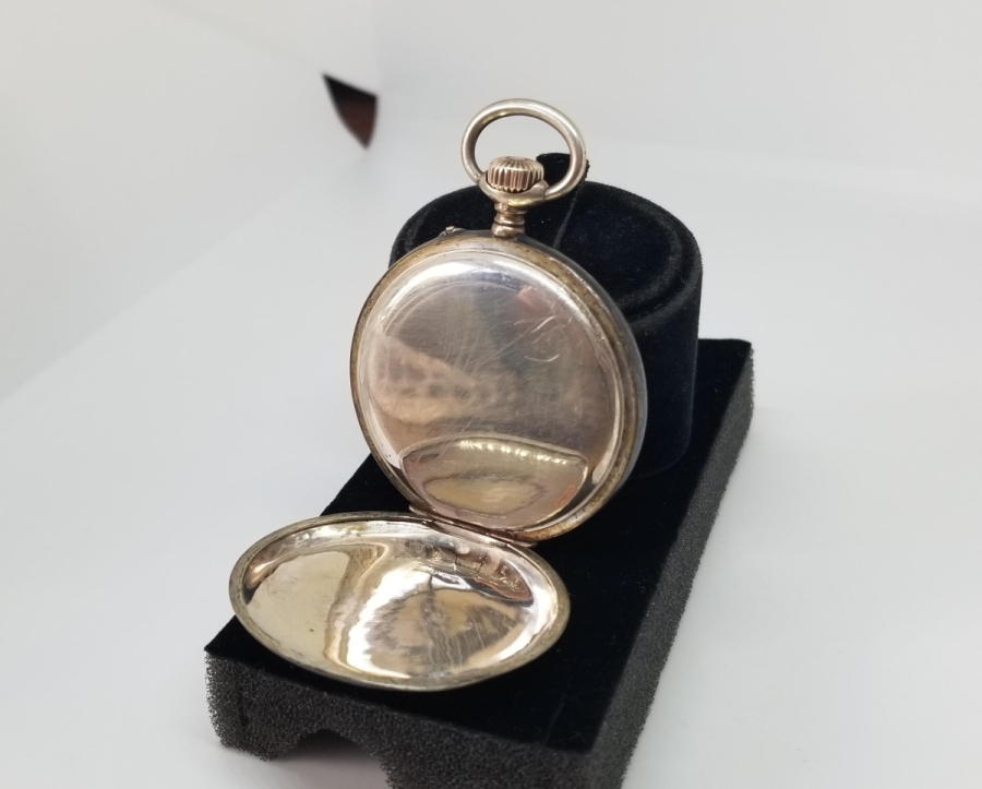 OSMANLI DÖNEMİ SAVATLI GÜMÜŞ NADİR CEP SAATİ