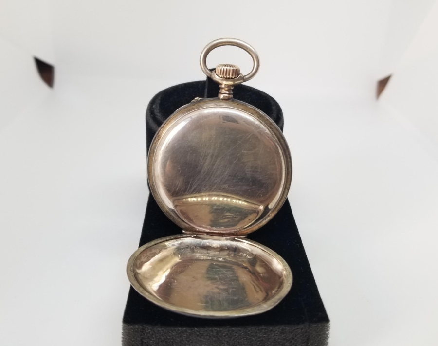 OSMANLI DÖNEMİ SAVATLI GÜMÜŞ NADİR CEP SAATİ