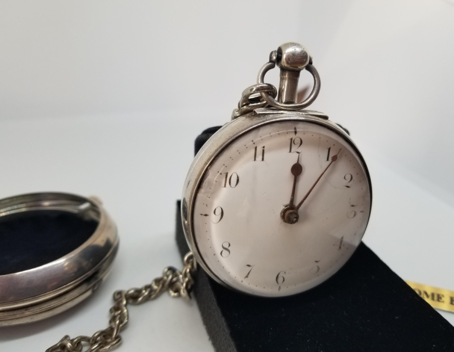 1800 BAŞLARI ÇİFT KASA PRIOR CEP SAATİ