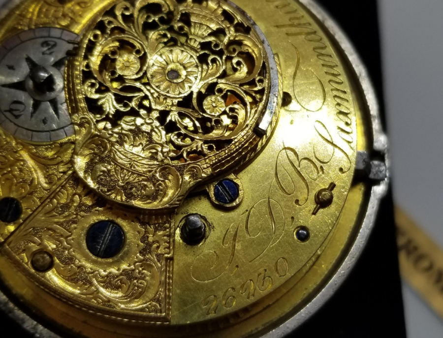 1800 BAŞLARI ÇİFT KASA PRIOR CEP SAATİ