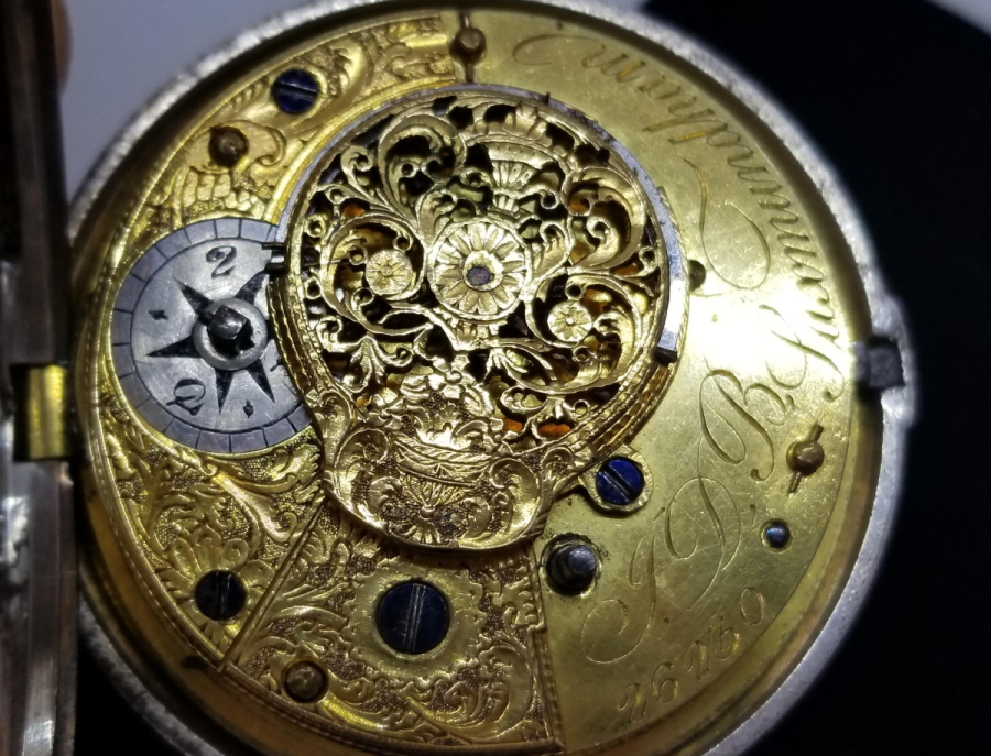 1800 BAŞLARI ÇİFT KASA PRIOR CEP SAATİ