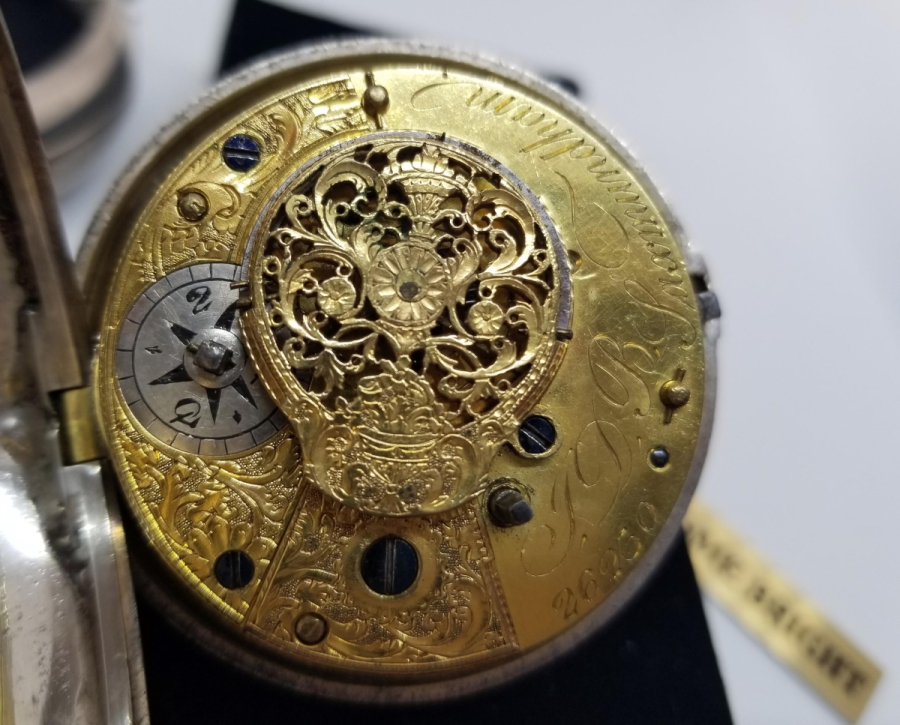 1800 BAŞLARI ÇİFT KASA PRIOR CEP SAATİ