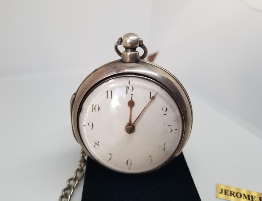 1800 BAŞLARI ÇİFT KASA PRIOR CEP SAATİ