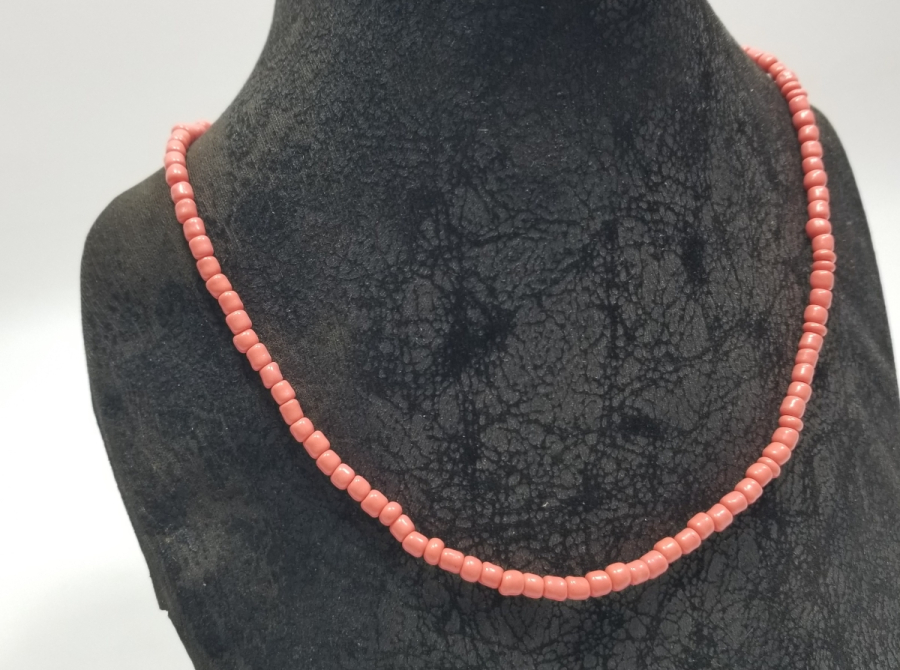 ÇOK NADİR PEMBE MERCAN KOLYE - GERDANLIK