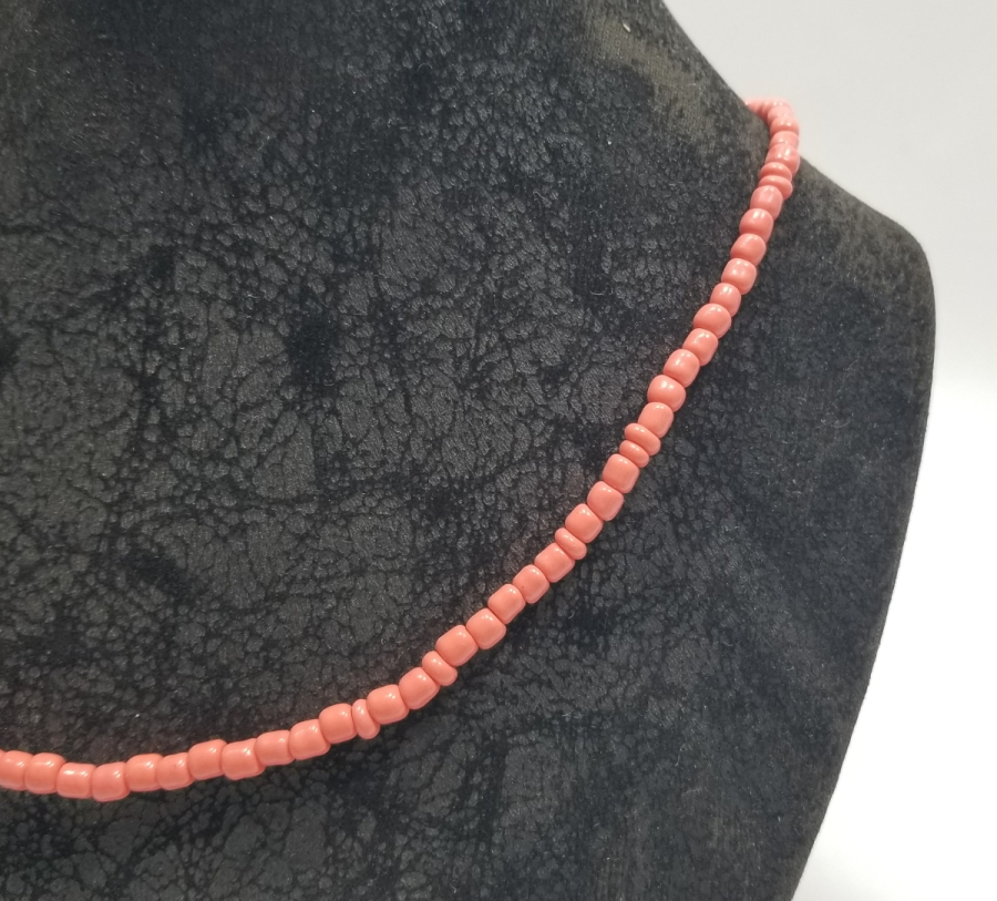 ÇOK NADİR PEMBE MERCAN KOLYE - GERDANLIK