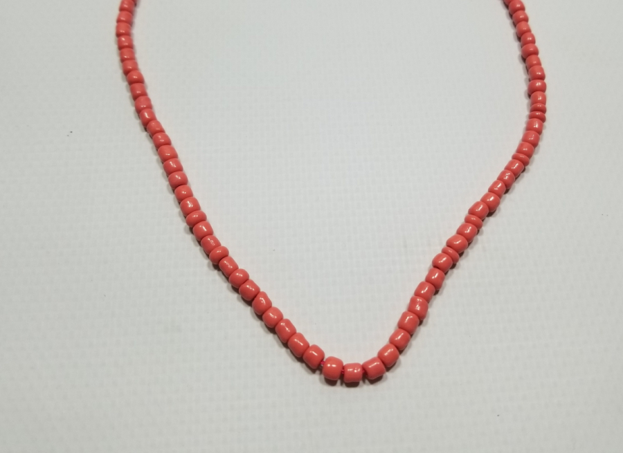 ÇOK NADİR PEMBE MERCAN KOLYE - GERDANLIK