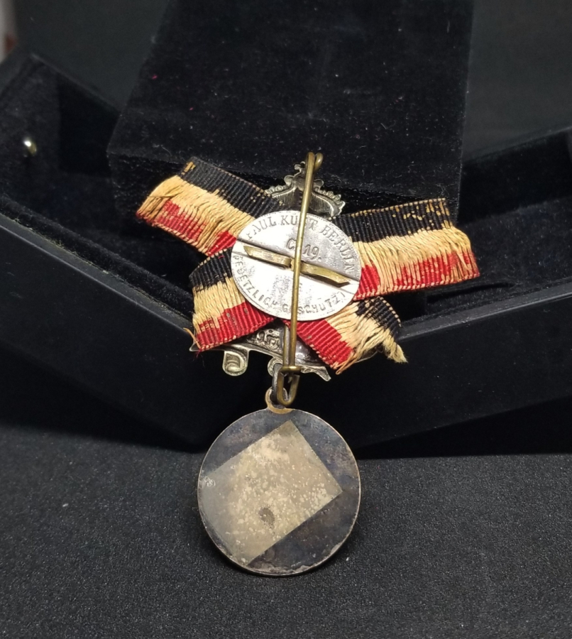 1. DÜNYA SAVAŞI DÖNEMİ ORİJİNAL ASKISIYLA NADİR TİPTE ÜÇLÜ İTTİFAK MADALYA