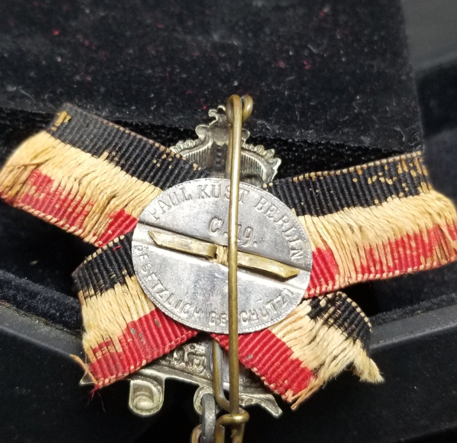 1. DÜNYA SAVAŞI DÖNEMİ ORİJİNAL ASKISIYLA NADİR TİPTE ÜÇLÜ İTTİFAK MADALYA