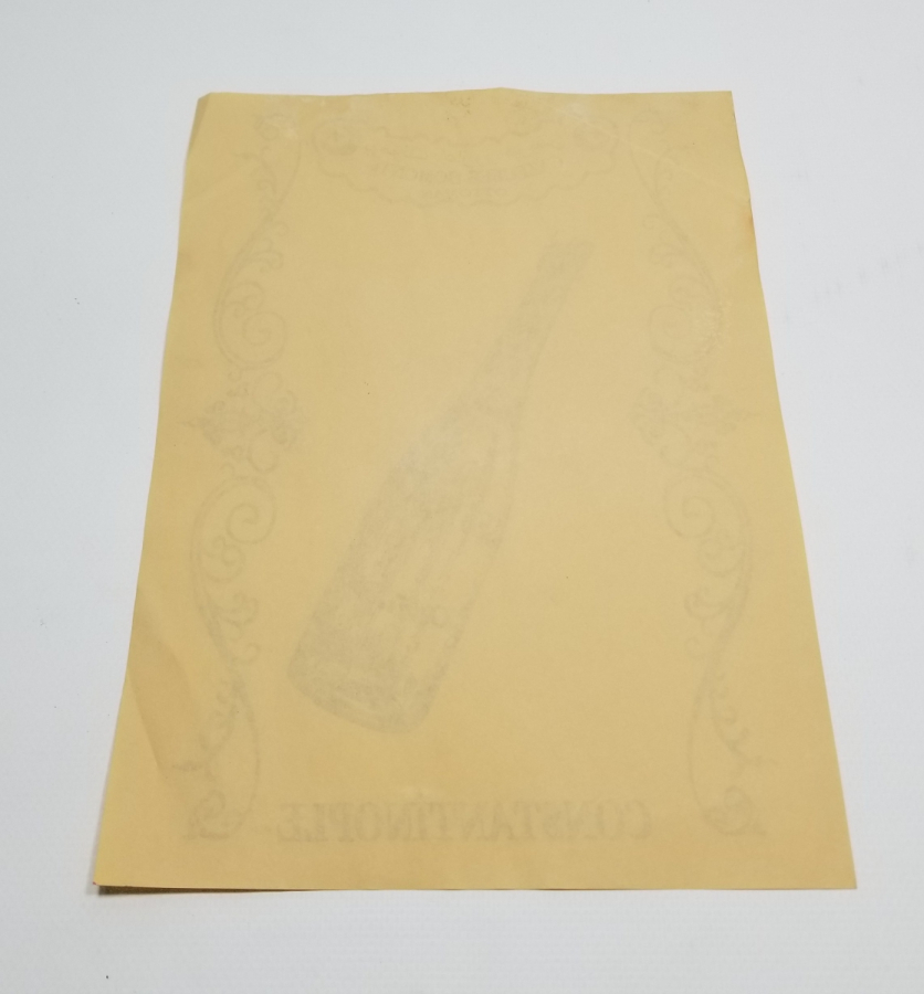 OSMANLI DÖNEMİ ÇOK NADİR BOMONTİ GAZOZ REKLAMI AFİŞİ